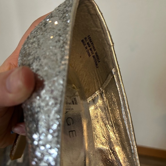 Rampage Sparkly Glitter Silver & Gold
Platform Stiletto Heels Size 10 - Picture 7 of 11